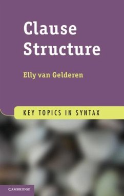 Clause Structure (eBook, PDF) - Gelderen, Elly Van