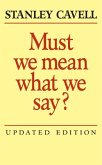 Must We Mean What We Say? (eBook, PDF)