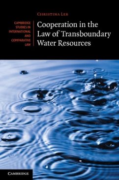 Cover Cooperation in the Law of Transboundary Water Resources (eBook, PDF)