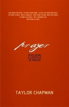 Cover Developing a Lifestyle of Prayer (eBook, ePUB)