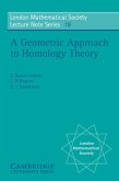 Geometric Approach to Homology Theory (eBook, PDF)