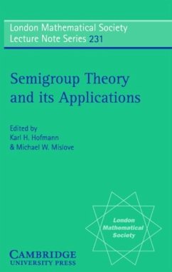 Semigroup Theory and its Applications (eBook, PDF)