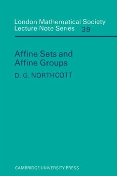 Cover Affine Sets and Affine Groups (eBook, PDF)