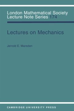 Lectures on Mechanics (eBook, PDF) - Marsden, Jerrold E.