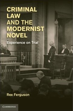 Cover Criminal Law and the Modernist Novel (eBook, PDF)