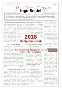2018 Ein System stirbt (eBook, ePUB) - Seidel, Ingo