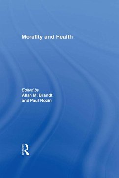 Cover Morality and Health (eBook, ePUB)