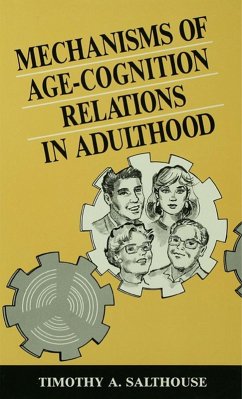 Cover Mechanisms of Age-cognition Relations in Adulthood (eBook, ePUB)