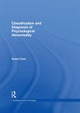 Classification and Diagnosis of Psychological Abnormality (eBook, PDF)
