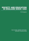 Society and Education in England Since 1800 (eBook, PDF)