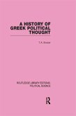 A History of Greek Political Thought (eBook, PDF)