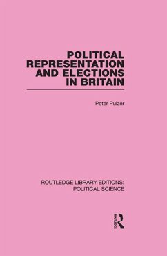 Political Representation and Elections in Britain (eBook, ePUB) Cover Political Representation and Elections in Britain (eBook, ePUB)