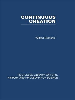 Continuous Creation (eBook, ePUB) - Branfield, Wilfred