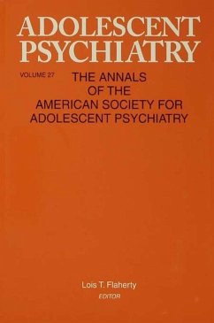 Cover Adolescent Psychiatry, V. 27 (eBook, PDF)
