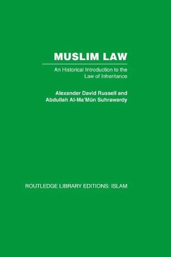 Muslim Law (eBook, ePUB) - Russell, Alexander David