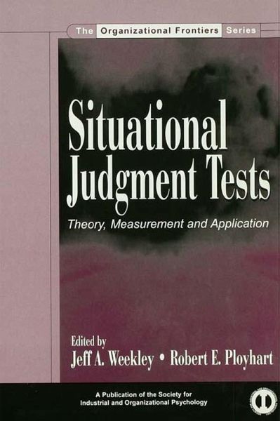 Situational Judgment Tests (eBook, PDF) Situational Judgment Tests (eBook, PDF)