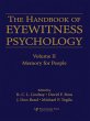 The Handbook of Eyewitness Psychology:... - Bild 1