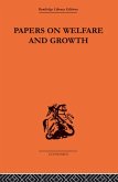 Papers on Welfare and Growth (eBook, ePUB)