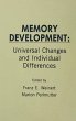 Memory Development (eBook, ePUB) - Bild 1