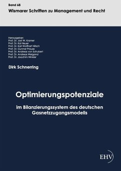 Cover Optimierungspotenziale im Bilanzierungssystem des deutschen Gasnetzzugangsmodells (eBook, ePUB)