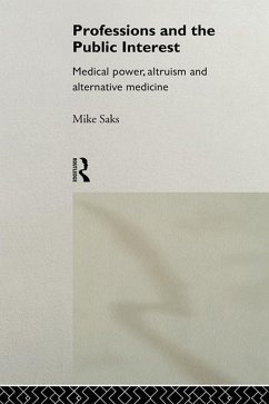 Cover Professions and the Public Interest (eBook, PDF)
