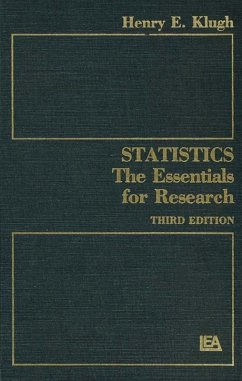 Statistics (eBook, ePUB) - Klugh, Henry E.