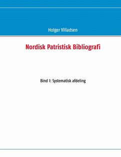 Nordisk Patristisk Bibliografi (eBook, ePUB)