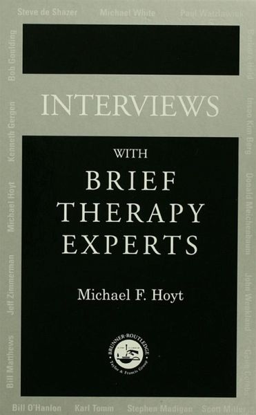 Interviews With Brief Therapy Experts (eBook, PDF)