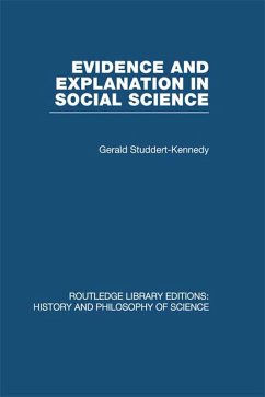 Cover Evidence and Explanation in Social Science (eBook, ePUB)