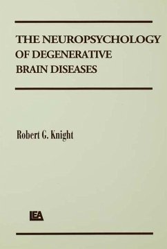 Cover The Neuropsychology of Degenerative Brain Diseases (eBook, PDF)