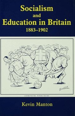 Cover Socialism and Education in Britain 1883-1902 (eBook, PDF)