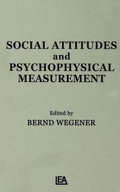 Social Attitudes and Psychophysical Measurement (eBook, PDF)