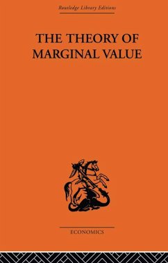 The Theory of Marginal Value (eBook, ePUB) - Birck, L. V.