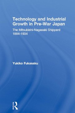 Technology and Industrial Growth in Pre-War Japan (eBook, PDF) - Fukasaku, Yukiko