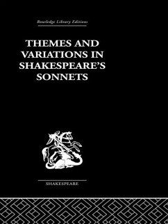 Themes and Variations in Shakespeare's Sonnets (eBook, ePUB) - Leishman, J B