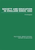 Society and Education in England Since 1800 (eBook, ePUB)