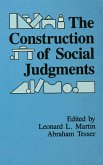 The Construction of Social Judgments (eBook, PDF)