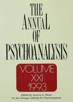 The Annual of Psychoanalysis, V. 21 (eBook, ePUB) - Winer, Jerome A.