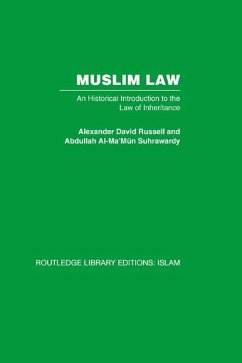 Muslim Law (eBook, PDF) - Russell, Alexander David