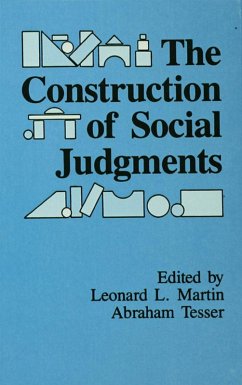 The Construction of Social Judgments (eBook, ePUB)