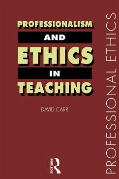 Cover Professionalism and Ethics in Teaching (eBook, ePUB)