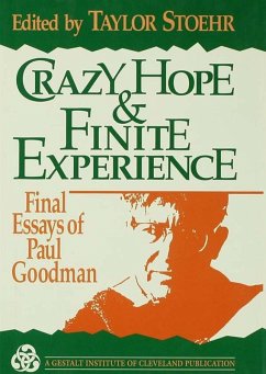 Cover Crazy Hope and Finite Experience (eBook, PDF)