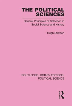 The Political Sciences (eBook, ePUB) - Stretton, Hugh