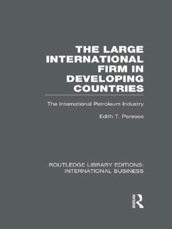 The Large International Firm (RLE International Business) (eBook, PDF) - Penrose, Edith