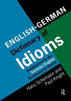 Cover English/German Dictionary of Idioms (eBook, PDF)