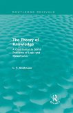 The Theory of Knowledge (Routledge Revivals) (eBook, PDF)