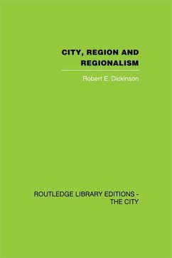 Cover City, Region and Regionalism (eBook, ePUB)