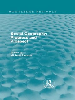 Cover Social Geography (eBook, PDF)