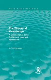 The Theory of Knowledge (Routledge Revivals) (eBook, ePUB)