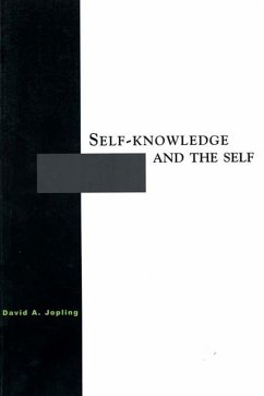 Cover Self-Knowledge and the Self (eBook, PDF)